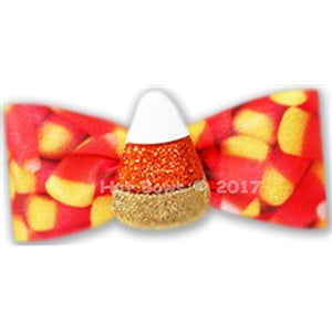 Glitter Corn Hair Bow - Posh Puppy Boutique