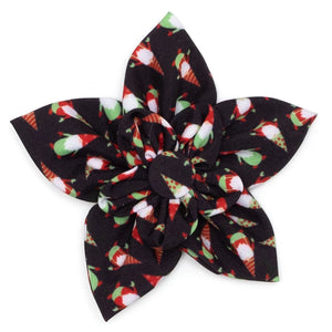 Gnomes Flower Collar Slider - Posh Puppy Boutique