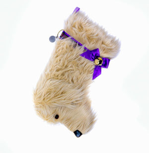 Golden Doodle Decorative Dog Christmas Stocking - Posh Puppy Boutique