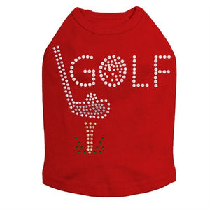 Golf Rhinestone Tank - Many Colors - Posh Puppy Boutique