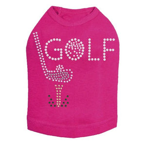 Golf Rhinestone Tank - Many Colors - Posh Puppy Boutique