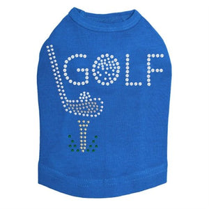 Golf Rhinestone Tank - Many Colors - Posh Puppy Boutique