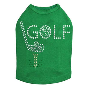 Golf Rhinestone Tank - Many Colors - Posh Puppy Boutique