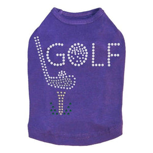 Golf Rhinestone Tank - Many Colors - Posh Puppy Boutique