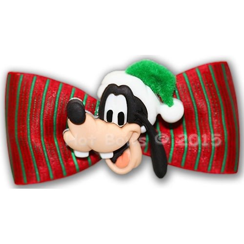 Goofy Loves Christmas Hair Bow