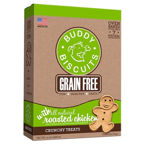 Grain Free Baked Dog Treat Roasted Chicken 14 Oz.