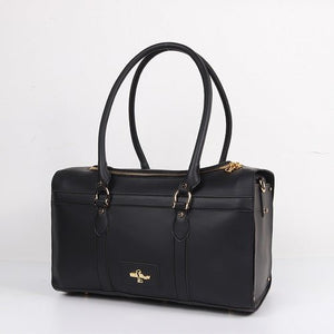 Grand Voyager Carrier in Black - Posh Puppy Boutique