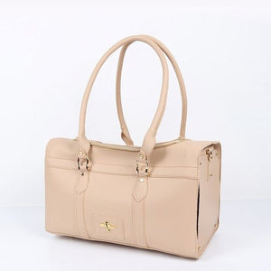 Grand Voyager Carrier in Tan - Posh Puppy Boutique