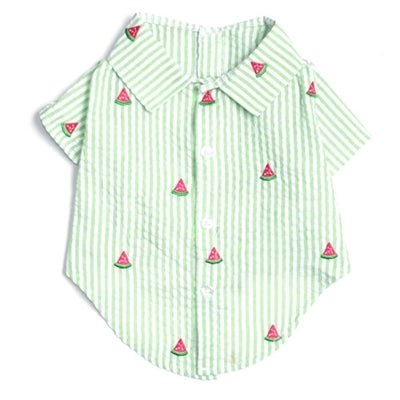 Green Stripe Watermelon Shirt