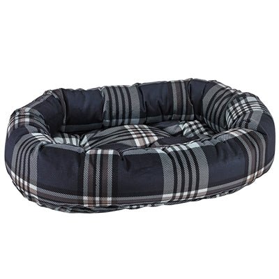 Greystone Tartan Microvelvet Donut Bed