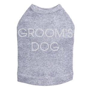 Groom's Dog Rhinestone Tank - Many Colors - Posh Puppy Boutique