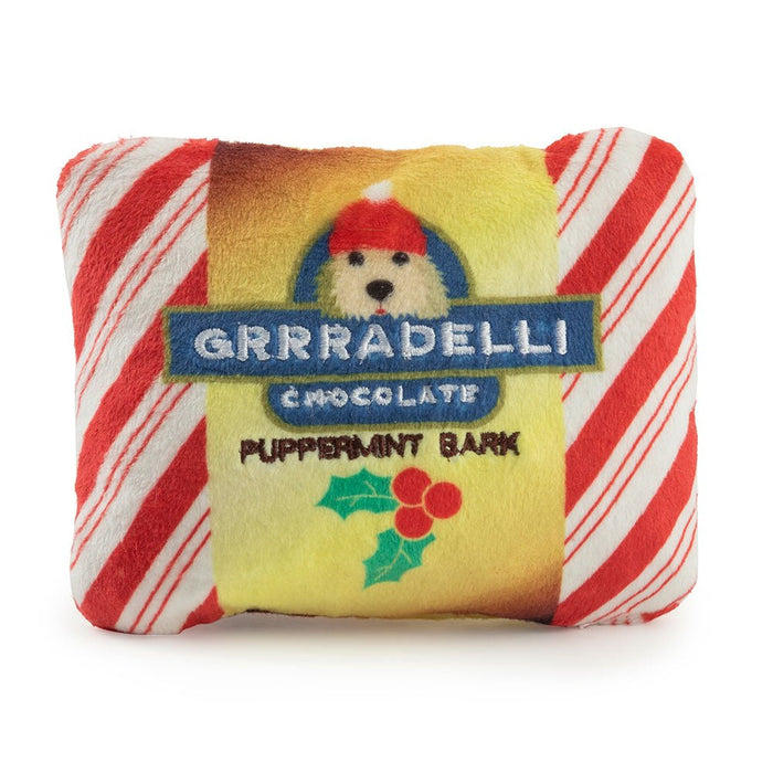 Grrradelli Puppermint Bark Square Toy