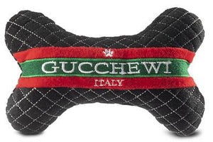 Gucchewi Bone Plush Toy - Posh Puppy Boutique