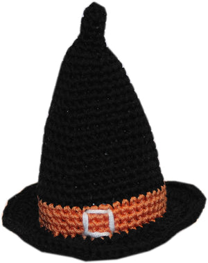 Halloween Witch Hat Knit Toy - Posh Puppy Boutique