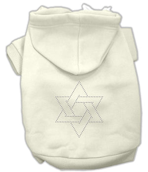 Hanukkah Star of David Rhinestud Hoodie - Many Colors - Posh Puppy Boutique