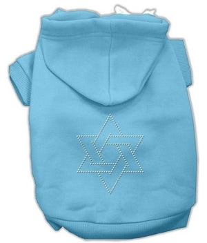 Hanukkah Star of David Rhinestud Hoodie - Many Colors - Posh Puppy Boutique