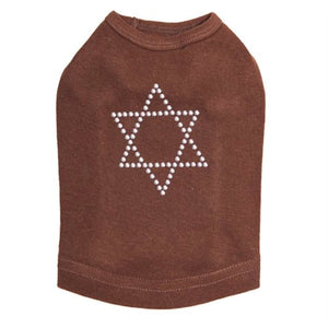 Hanukkah Star of David Rhinestuds Tank Top - Many Colors - Posh Puppy Boutique