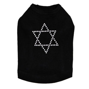 Hanukkah Star of David Rhinestuds Tank Top - Many Colors - Posh Puppy Boutique