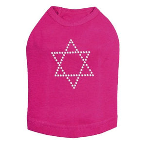 Hanukkah Star of David Rhinestuds Tank Top - Many Colors - Posh Puppy Boutique