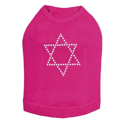 Hanukkah Star of David Rhinestuds Tank Top - Many Colors