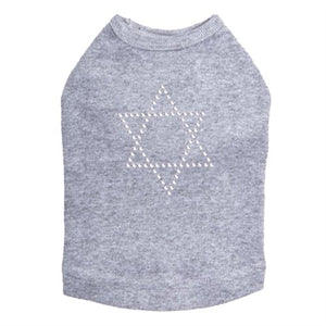 Hanukkah Star of David Rhinestuds Tank Top - Many Colors - Posh Puppy Boutique