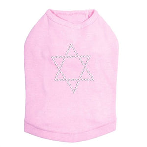 Hanukkah Star of David Rhinestuds Tank Top - Many Colors - Posh Puppy Boutique