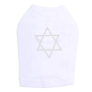 Hanukkah Star of David Rhinestuds Tank Top - Many Colors - Posh Puppy Boutique