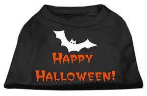 Happy Halloween Dog Screen Print Shirt - Three Colors - Posh Puppy Boutique