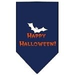 Happy Halloween Screen Print Bandana in Many Colors - Posh Puppy Boutique