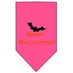 Happy Halloween Screen Print Bandana in Many Colors - Posh Puppy Boutique