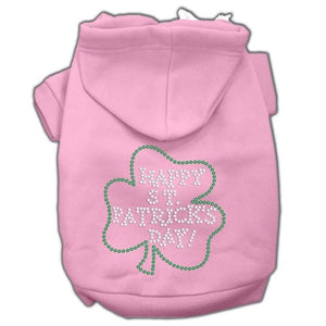 Happy St. Patrick's Day Rhinestone Hoodie - Posh Puppy Boutique