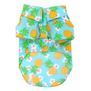 Hawaiian Camp Shirt - Pineapple Luau - Posh Puppy Boutique