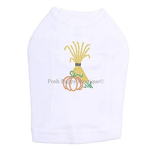 Hay Stack and Pumpkin Rhinestone Tanks - Many Colors - Posh Puppy Boutique