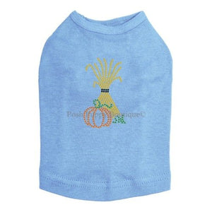 Hay Stack and Pumpkin Rhinestone Tanks - Many Colors - Posh Puppy Boutique