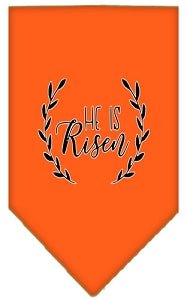 He Is Risen Screen Print Bandana in Many Colors - Posh Puppy Boutique