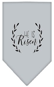 He Is Risen Screen Print Bandana in Many Colors - Posh Puppy Boutique