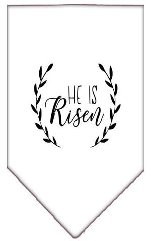 He Is Risen Screen Print Bandana in Many Colors - Posh Puppy Boutique