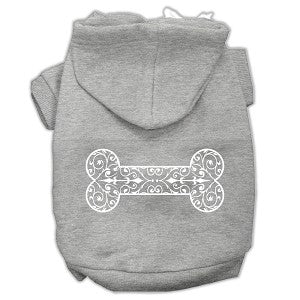 Henna Bone Screen Print Dog Hoodie - Posh Puppy Boutique