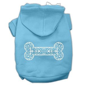 Henna Bone Screen Print Dog Hoodie - Posh Puppy Boutique