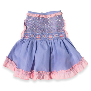 Hey Cupcake It's My Birthday Hand - Smocked Dress - Posh Puppy Boutique