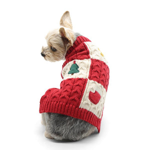 Holiday Appliques Sweater - Posh Puppy Boutique