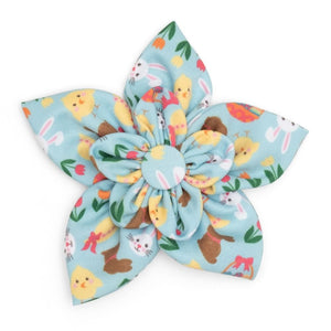 Hoppy Easter Flower Slider - Posh Puppy Boutique