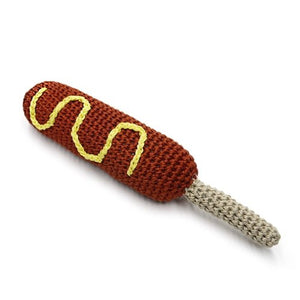 Hot Dog Toy - Posh Puppy Boutique