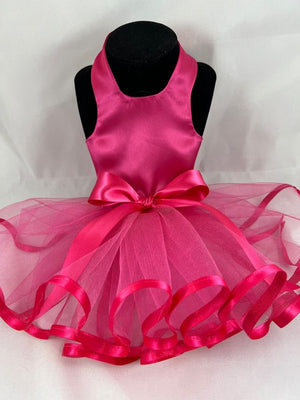 Hot Pink Tutu Dress - Posh Puppy Boutique