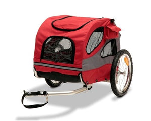 HoundAbout CLASSIC Bicycle Trailer - Medium (steel) 31 lbs - Posh Puppy Boutique