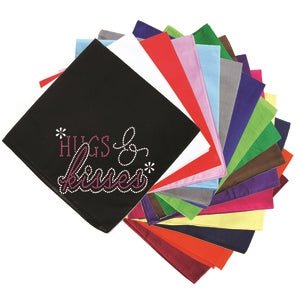 Hugs & Kisses #2 Bandana- Many Colors