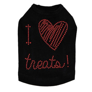 I Love Treats Tank - Many Colors - Posh Puppy Boutique