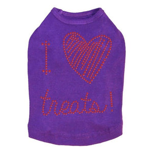 I Love Treats Tank - Many Colors - Posh Puppy Boutique