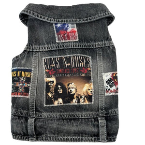 Iconic GUNS N' ROSES Artwork Vest - Posh Puppy Boutique