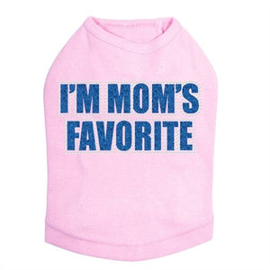 I'm Mom's Favorite Tank - Blue - Many Colors - Posh Puppy Boutique